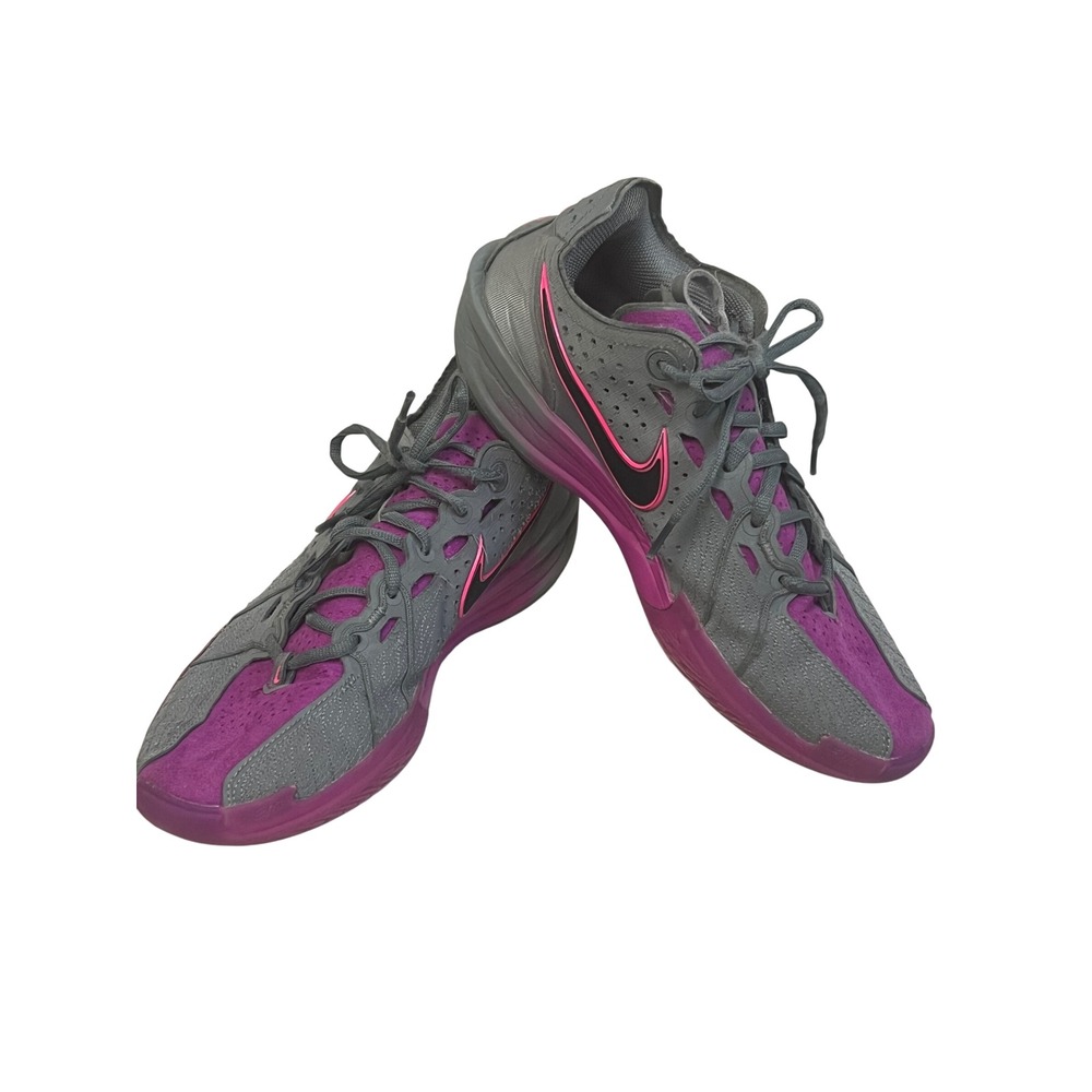 Nike Air Zoom GT Cut 3 Basketball Shoes Womens Sz 9.5 Grey Pink Sporty